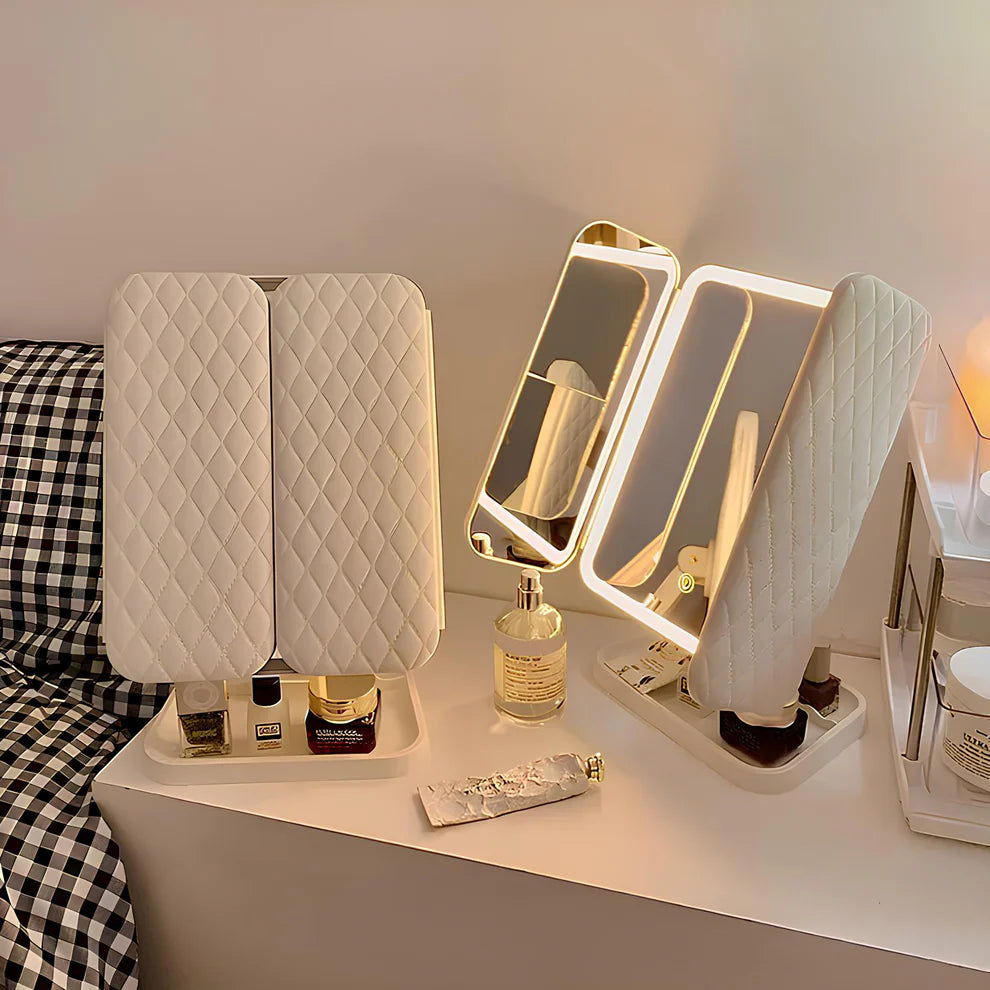 Sanoosh® Touch LED 3 Kanatlı Makyaj Aynası